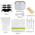 Mini Wax Heater Kit with Silicone Bowl for Hair Removal and Wax Melting