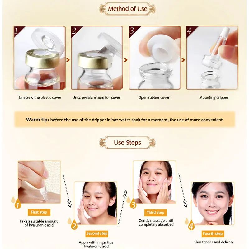 EGF Face Serum for Moisturizing Oil Control & Blackhead Removal - 3PCS