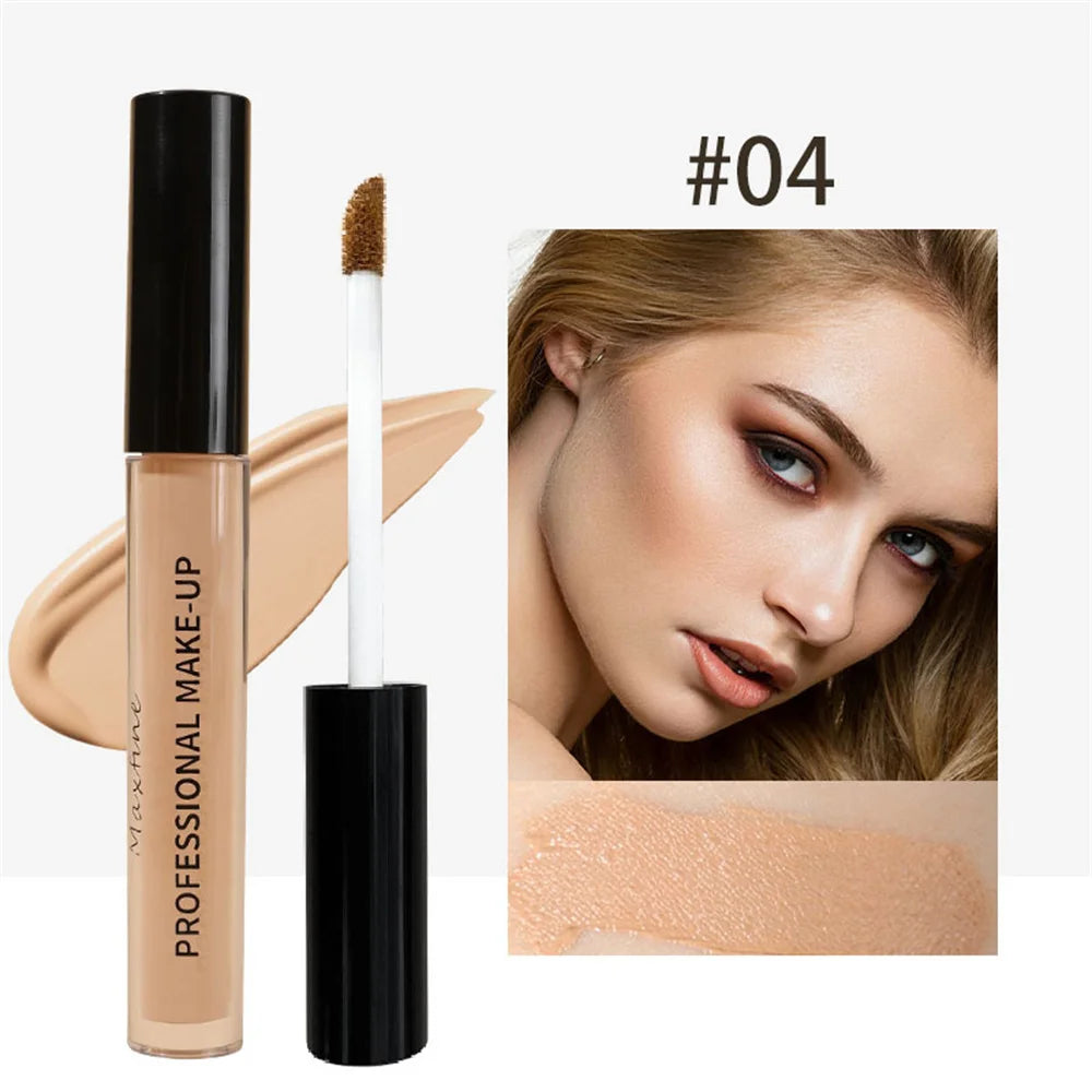 Matte High Coverage Waterproof Liquid Concealer for Face - 6 Shades