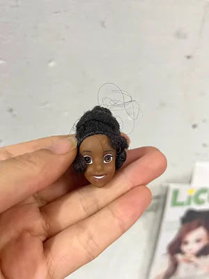 1/12 Doll House Girl Doll Without Head - DIY Nude Movable Body, 25cm