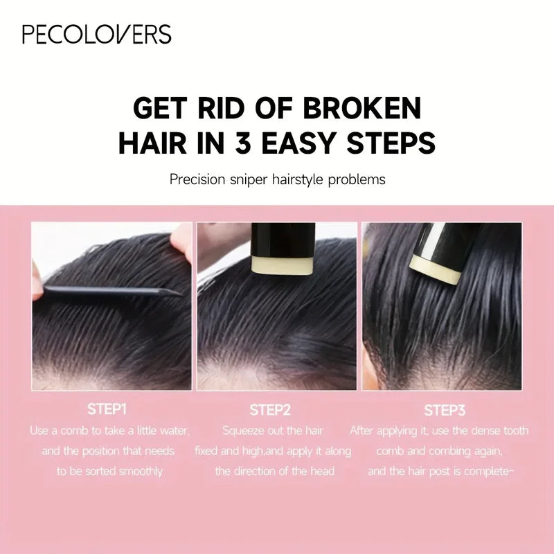 Fruit Flavour Hair Wax Stick - Long-Lasting, Non-Greasy Styling, Refreshing Shine