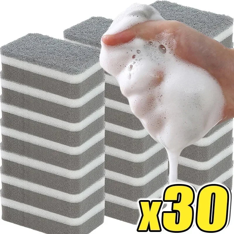 Reusable Multi-Layer Kitchen Cleaning Sponges - Dishwashing & Pot Scrubbing Pads