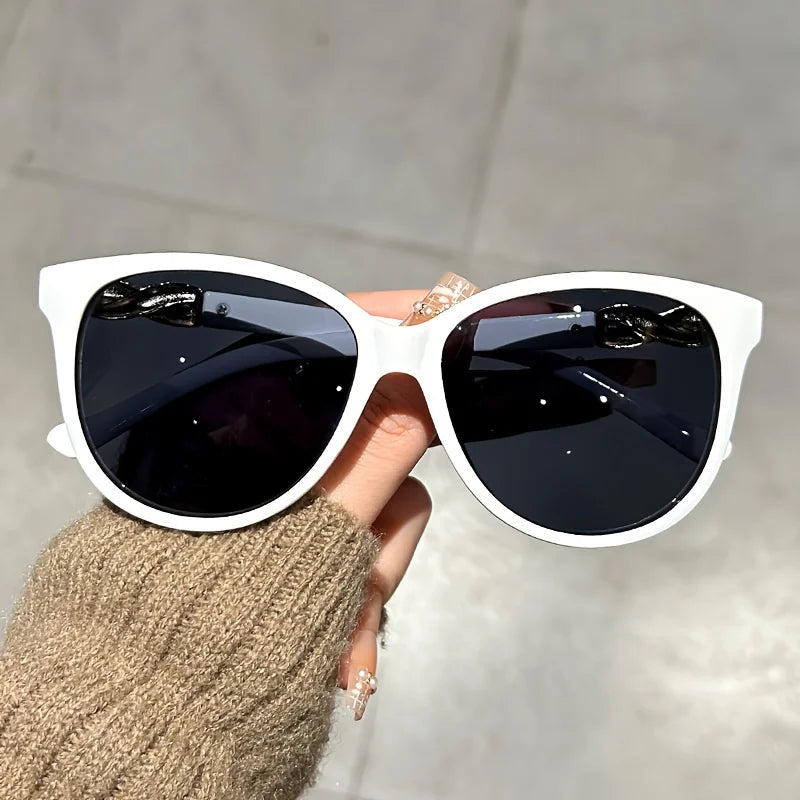 Women's Cat Eye Sunglasses Retro Butterfly Fashion Mountaineering Eyewear