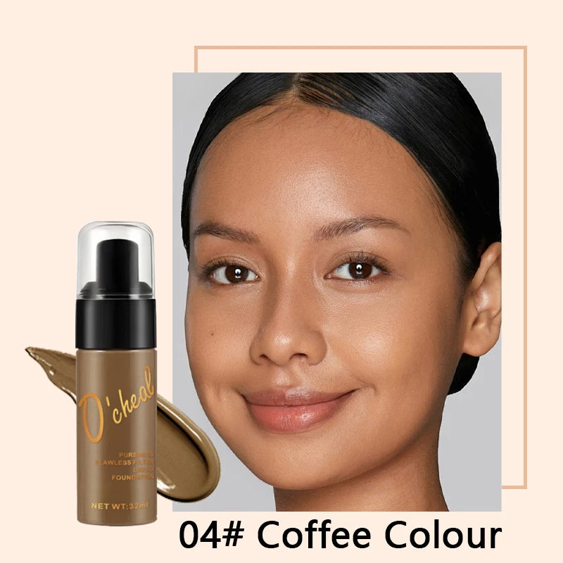 Oil-Control Matte BB Cream Concealer Foundation - High Coverage Waterproof Face Makeup