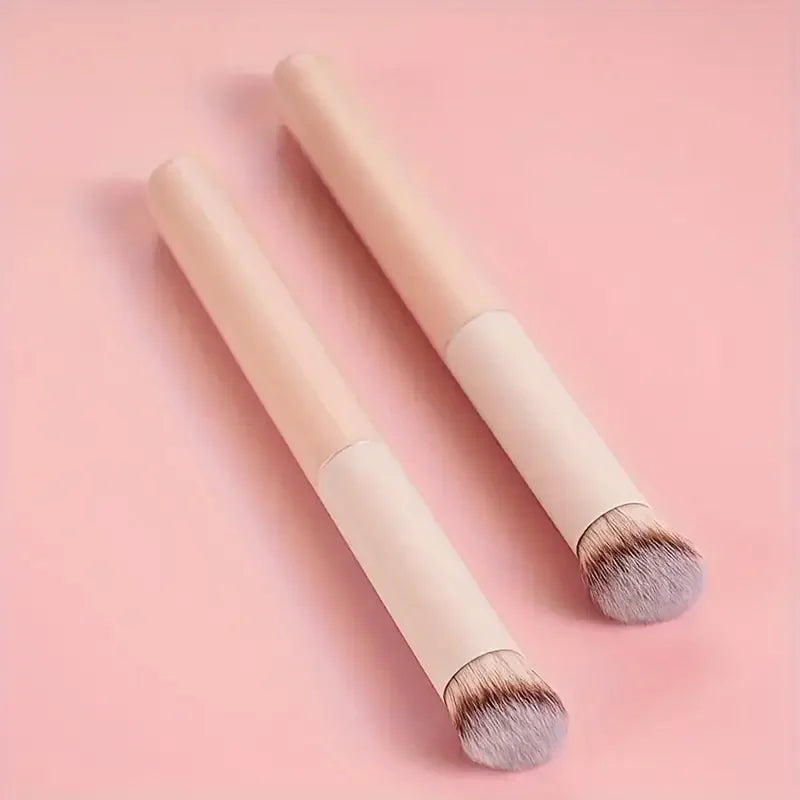 Mini Flat Top Concealer Brush - Makeup Blending & Eye Contour Tool