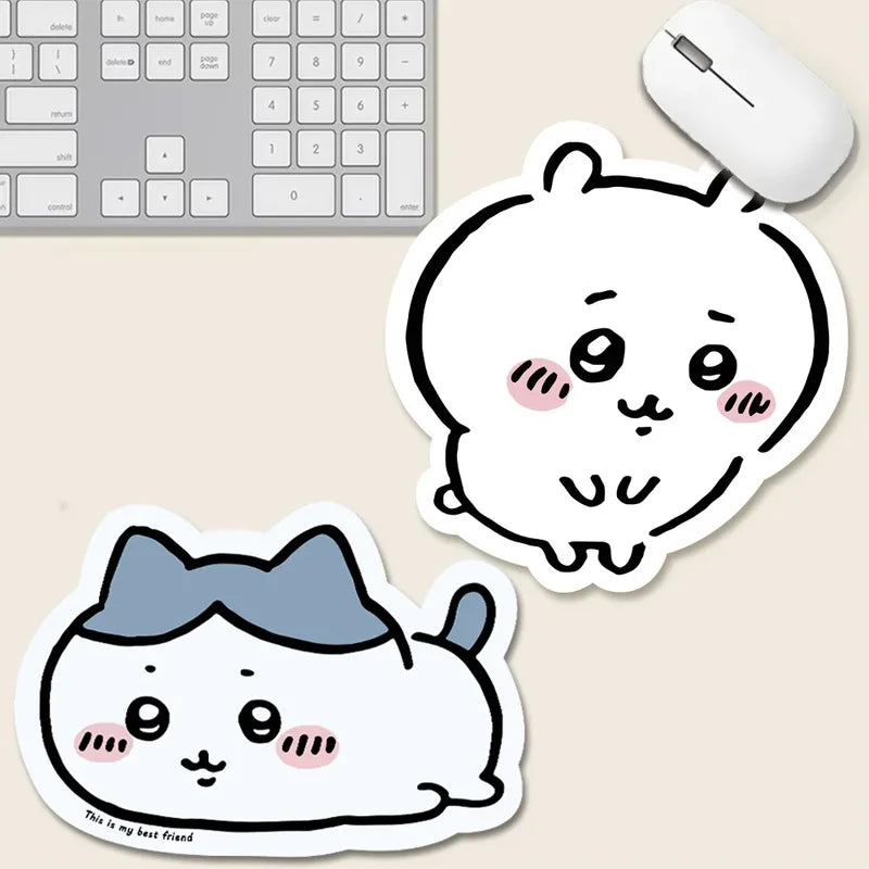 Cute Cartoon Usagi Leather Mouse Pad Desk Mat Office Supplies Kids Gift