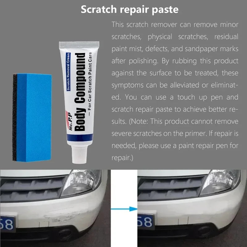 Car Paint Touch-Up Pen Kit for Scratch Repair Varnish Finish - Multiple Colors