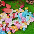 Luminous Mini Mushroom Figurines Glow-in-the-Dark Micro Landscape Decor Set
