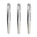 Stainless Steel Eyebrow Clips for Precise Beard and Mustache Trimming with Rounded Tips