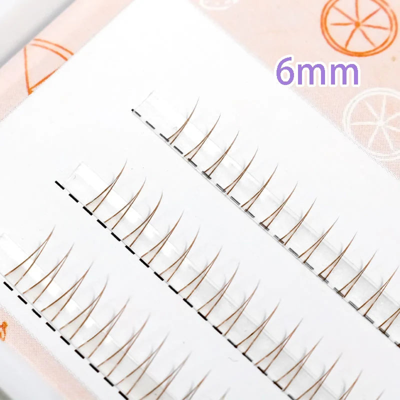 V Shape Under Eyelash Clusters - Natural Bottom & Manga Eyelashes for Makeup
