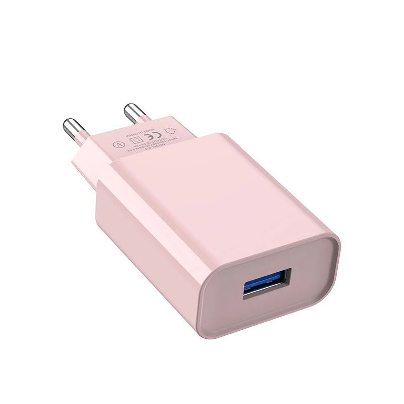 Universal 5V 2A USB Wall Charger 10W Fast Charging Power Adapter for Smartphones