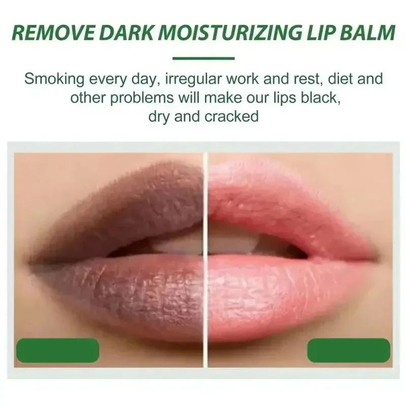 Dark Lip Balm Lightening & Moisturizing Lip Oil - Exfoliating & Brightening Korean Care