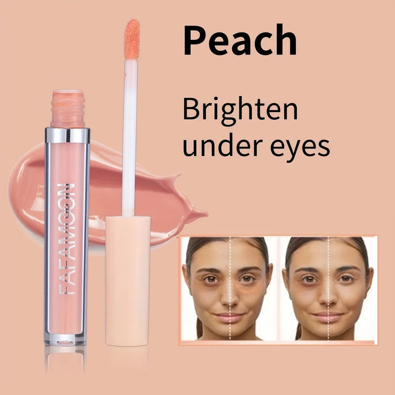Full Coverage Liquid Contour Makeup for Dark Circles & Dull Skin Natural Finish