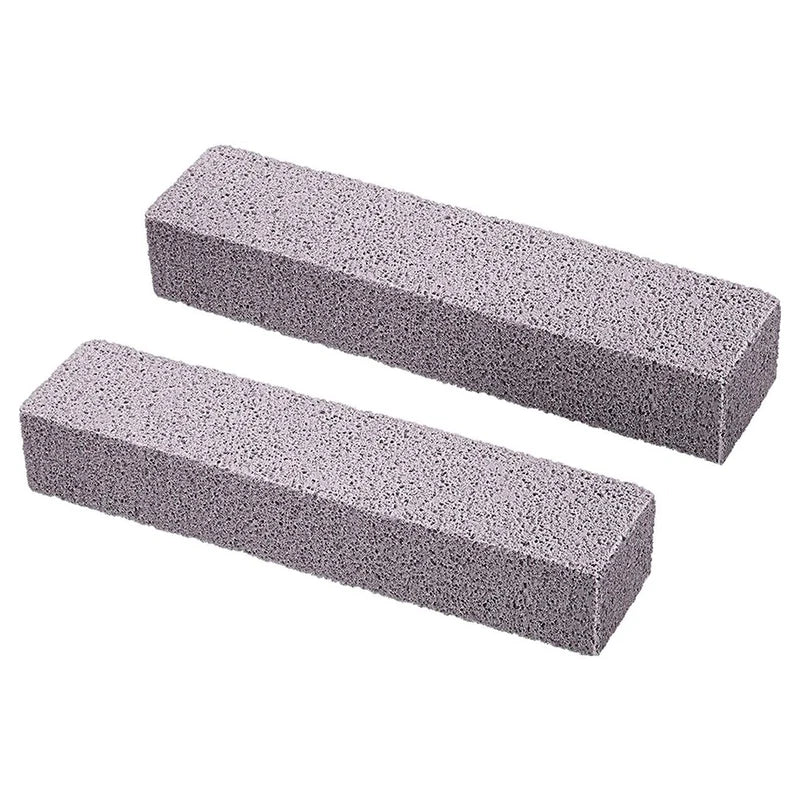 2pcs Pumice Stones for Stain Removal and Tile Cleaning - Bathroom, Kitchen & Pool