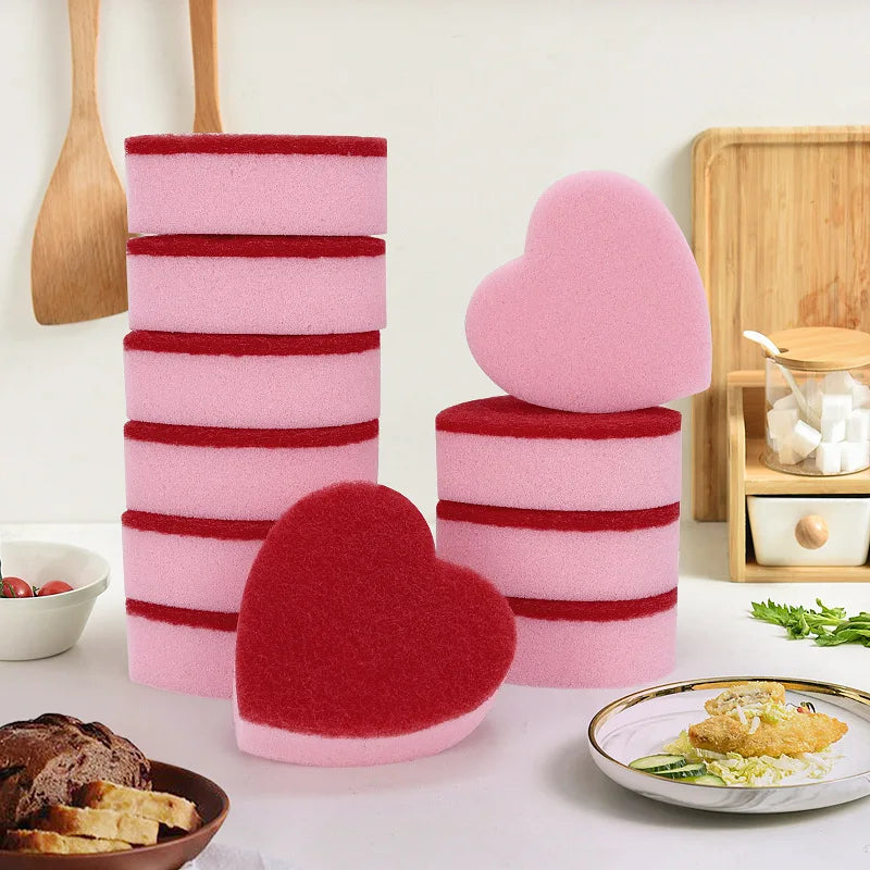 Non-Scratch Dish Sponges 5/12Pcs Dual Sided Kitchen Cleaning Sponges