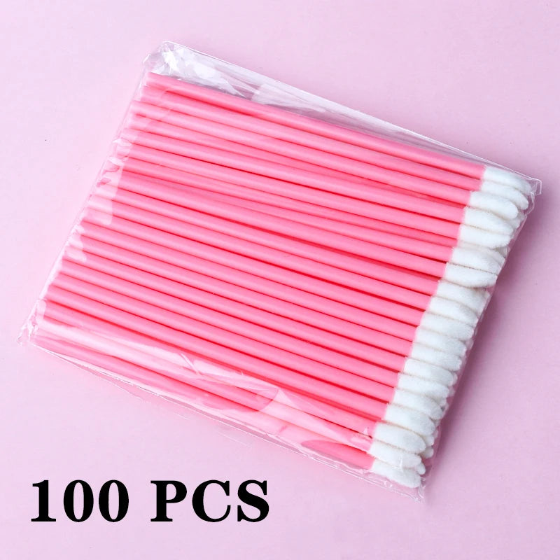 MicroBrush Eyelash Extension Removal Swabs - Micro Makeup Tools for Eyelash Care