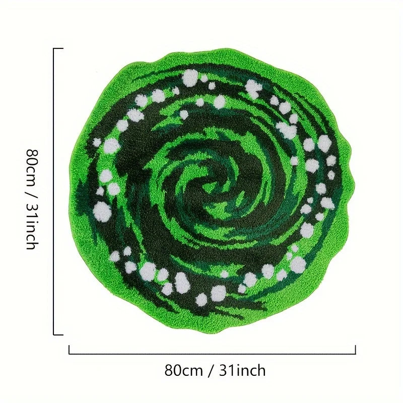 Waterproof Plush Carpet for Living Room Bedroom Play Area Floor Mat - Various Sizes