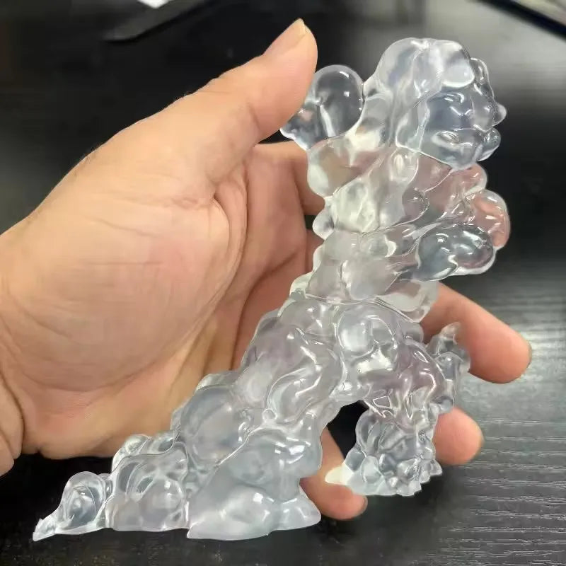 White Smoke Effect Parts for Anime Figure Diorama Scene & Photography Props