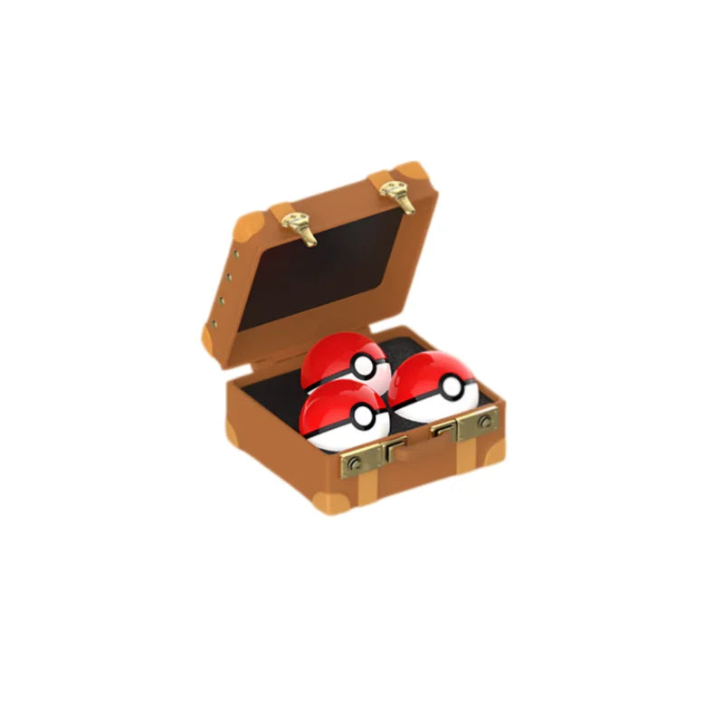 Pokemon 30th Anniversary Action Figures with Poké Ball Set - Starter Pack, Multiple Colors