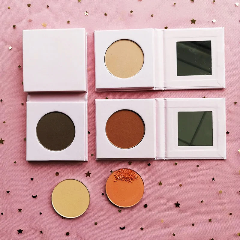 Natural Matte Blush Palette with Custom Logo - Face Contour & Cheek Makeup
