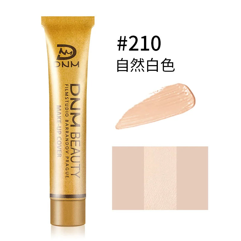 High Coverage Moisturizing Face Concealer Cream Waterproof Foundation