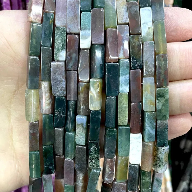 Natural Stone Beads for Jewelry Making - Aventurine, Tiger Eye, Agates, Jades, Spacer Beads