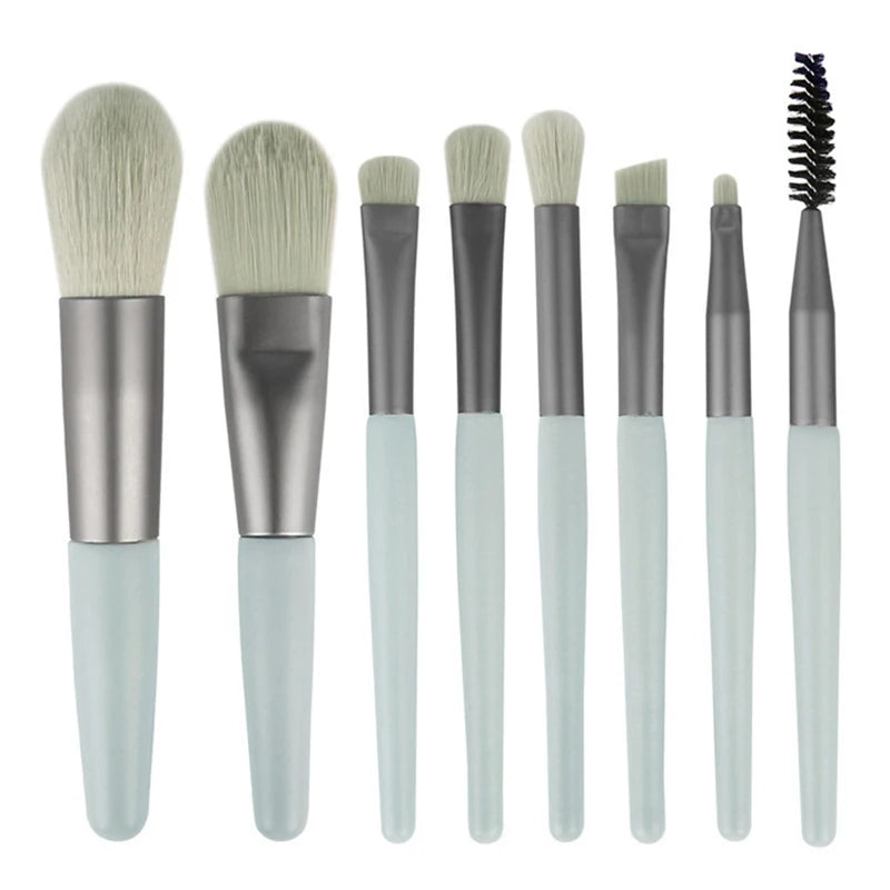 Soft Fluffy Makeup Brush Set - 13/8Pcs Cosmetics Foundation Blush Eyeshadow Kabuki Blending Tools