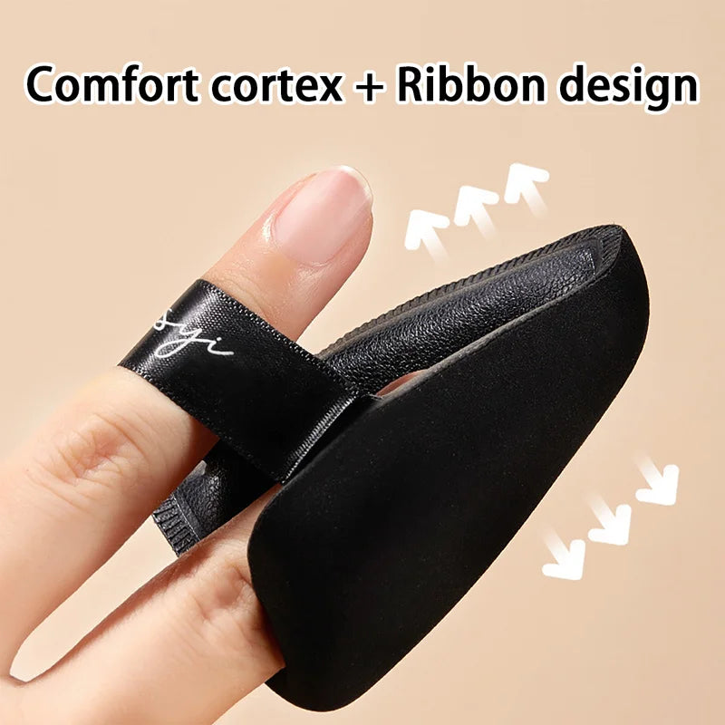 Triangular Makeup Sponge - Soft Velvet Cosmetic Blender for Face Foundation