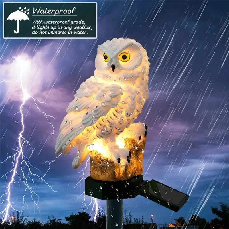 LED Solar Garden Light Fairy House Outdoor Decor Waterproof Lawn Lamp