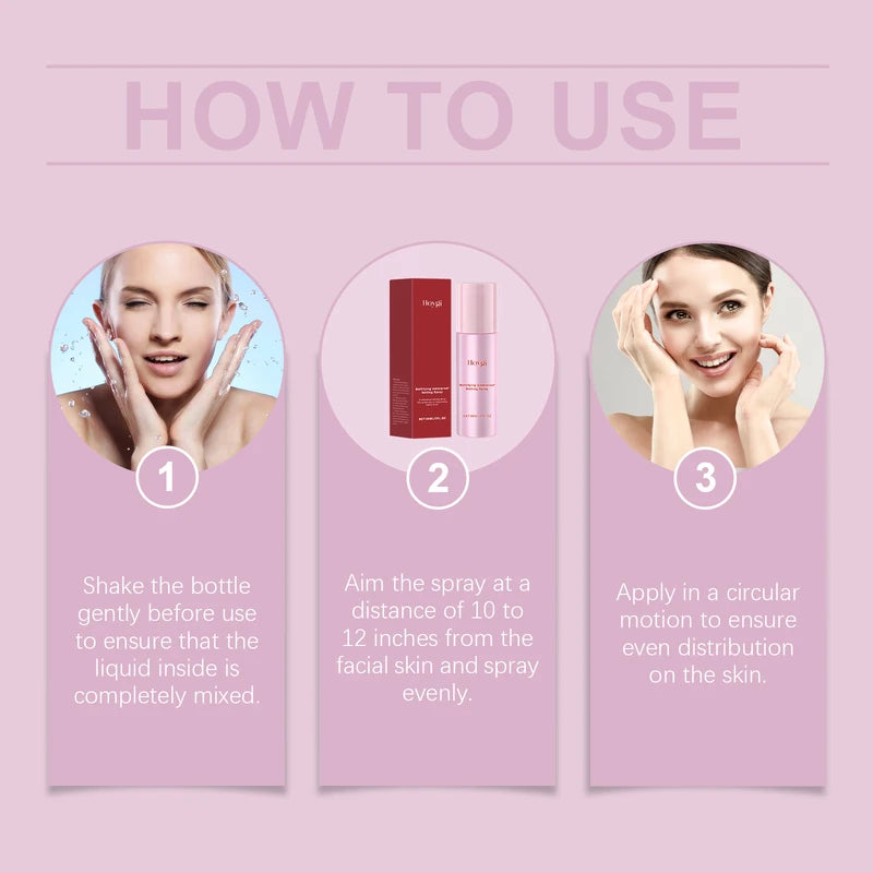 Matte Finish Waterproof Setting Spray for Long Lasting Oil Control & Pore Tightening 60ml