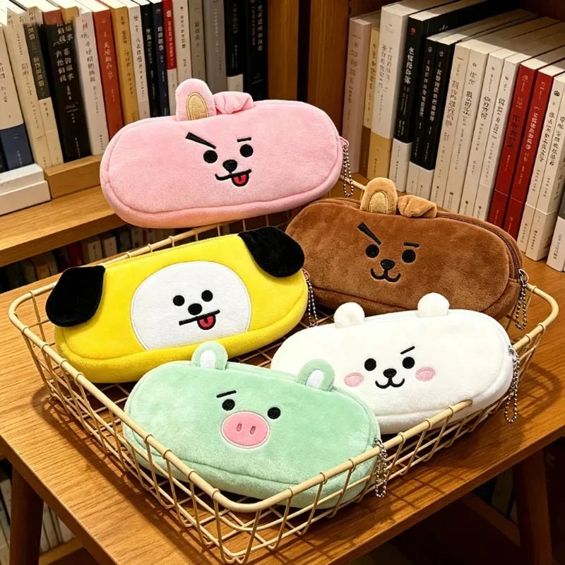Creative Animal Pen Bag Storage Box for Stationery and Makeup Supplies