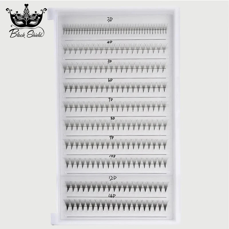 Premade Eyelash Fans - Narrow Volume Pointy Base Eyelash Extensions Supplies