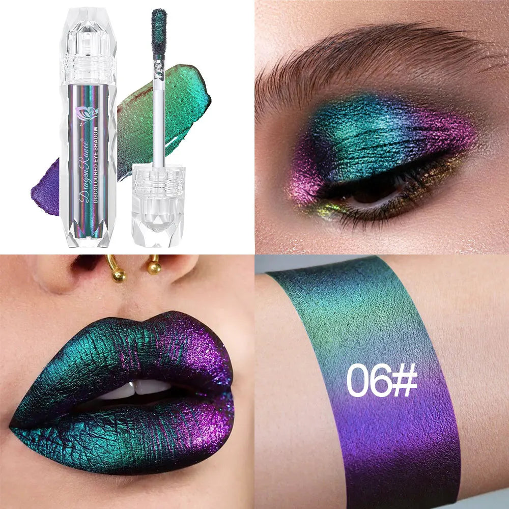 Multicolor Long-Lasting Lip Gloss with Moisturizing Non-Stick Cup - Brightening Liquid Lipstick
