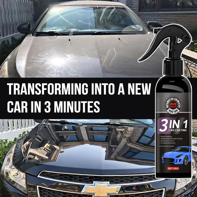 Universal Car Polish and Wax Kit - Scratch-Resistant Shine Protection for All Colors