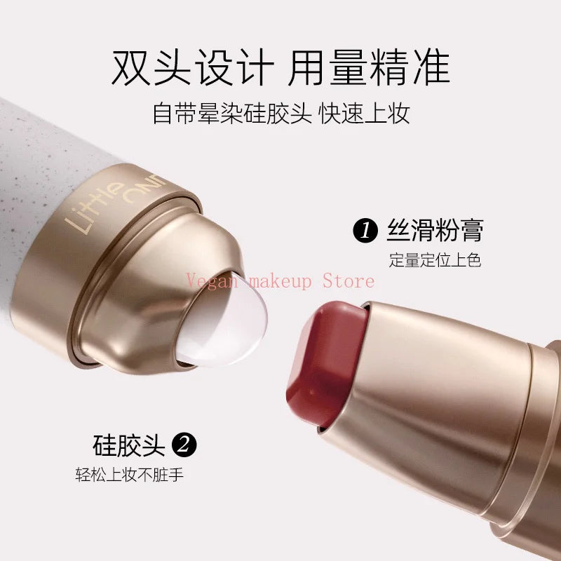 Multi-Purpose Blusher Stick - Moisturizing Face and Lip Makeup, Vegan & Paraben-Free