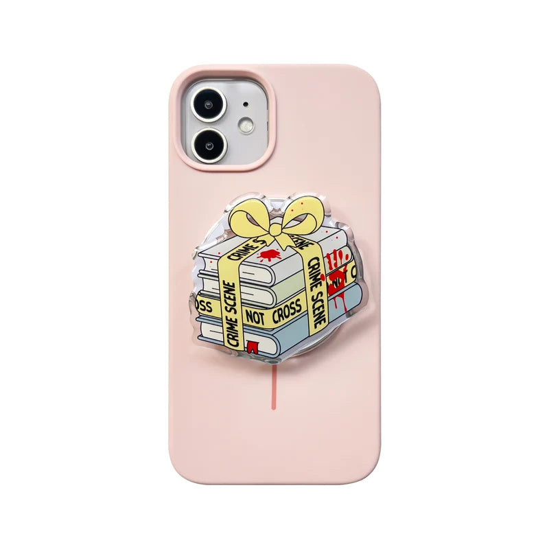 Magnetic Acrylic Phone Grip for E-Book Readers Book Lover Gift Multi-Color