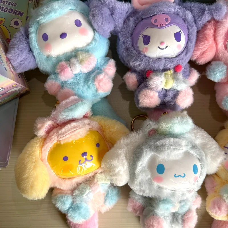 Unicorn Series Vinyl Plush Doll Blind Box - Cute Cartoon Character Collectible Toys