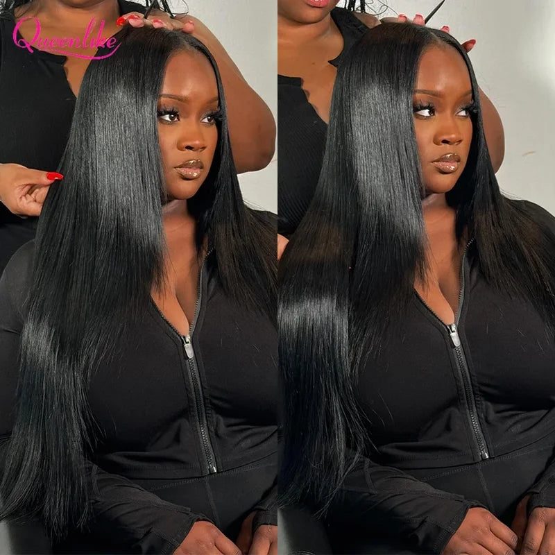Human Hair Extensions 30 Inch Brazilian Straight Weave Bundles - Multiple Lengths