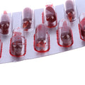 10Pcs Fake Blood Capsule Set for Halloween Makeup and Pranks