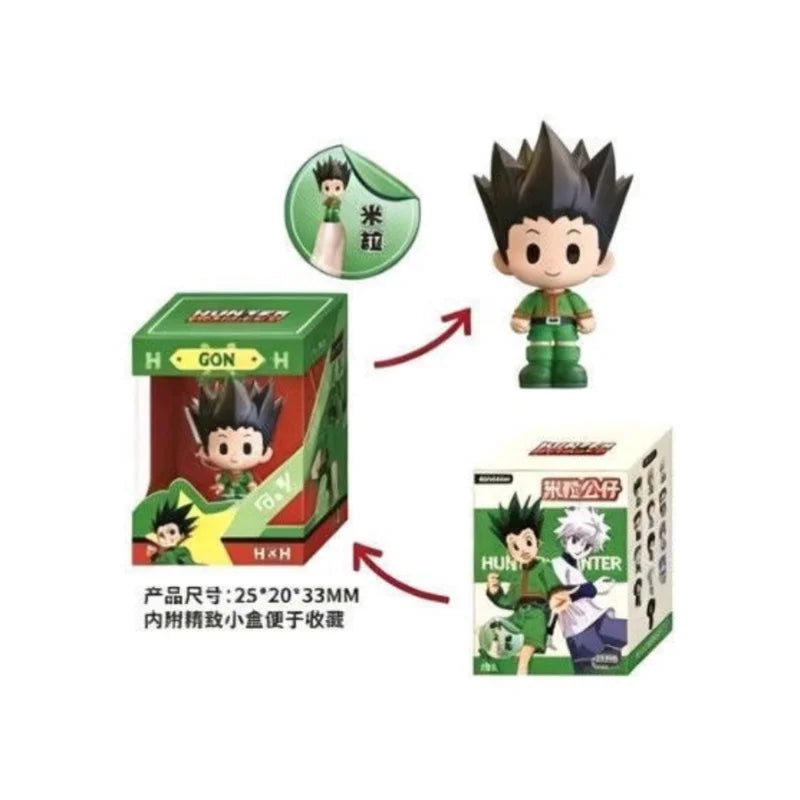 Hunter x Hunter Rice Grain Mini Figure Blind Box Desktop Ornament Collectible Toy