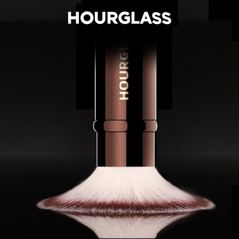 Retractable Double-Ended Makeup Brush No.15 Face Powder & Foundation Brush