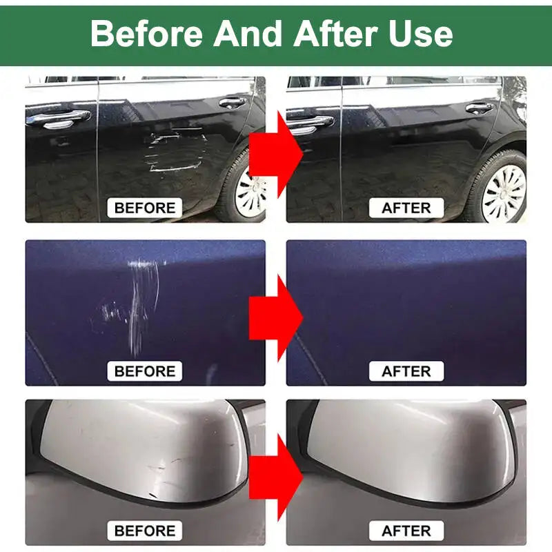 Car Scratch Remover Polish Kit for Auto Body Repair and Paint Care
