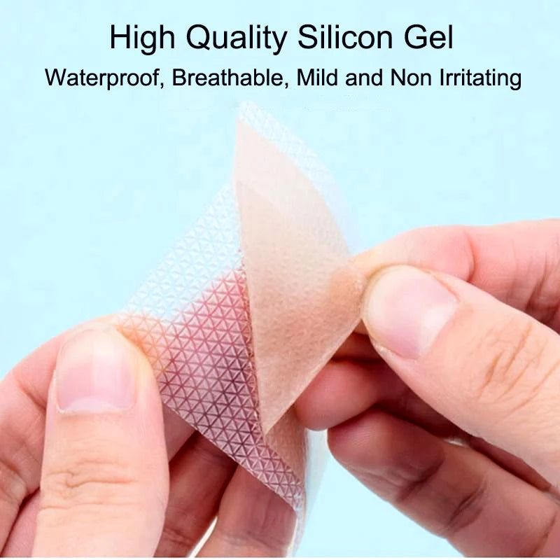 Reusable Silicone Scar Sheets for Keloid & Surgical Scars - Waterproof & Hypoallergenic