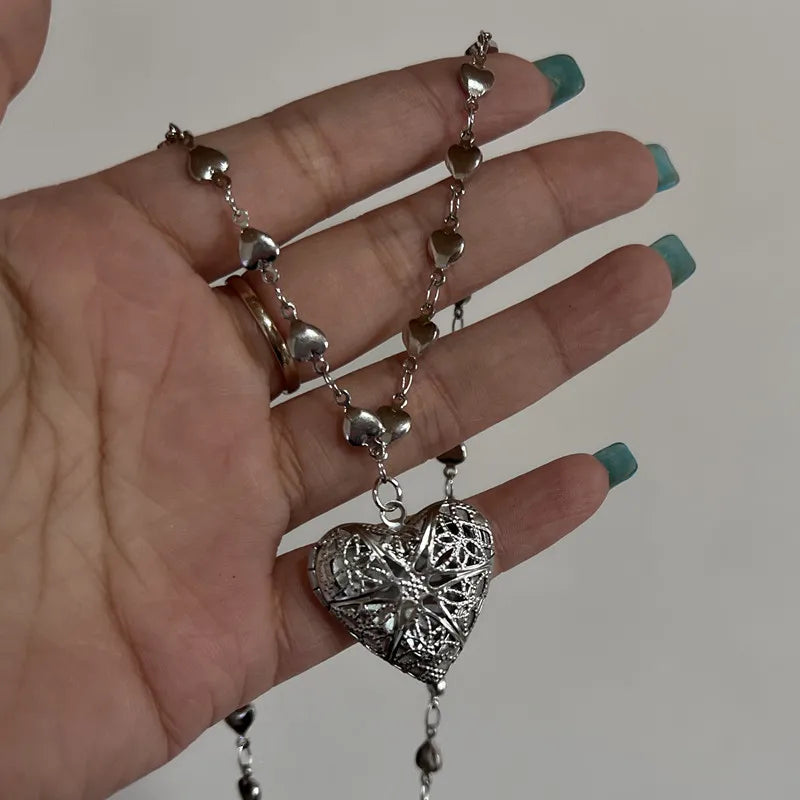 Delicate Flower Charm Necklace with Adjustable Knot Resin Pendant for Weddings