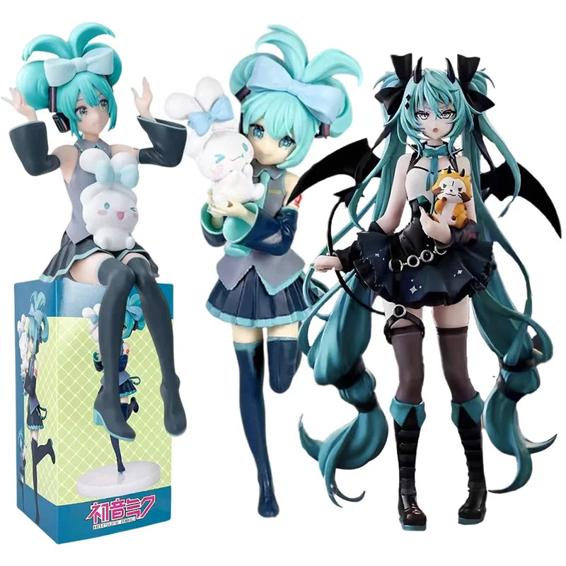 Anime Cat Ear Action Figure Collectible PVC Model Doll - 21CM