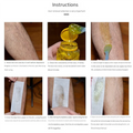 Depilatory Wax Paper Sheets for Face Body Legs - 400 Pieces
