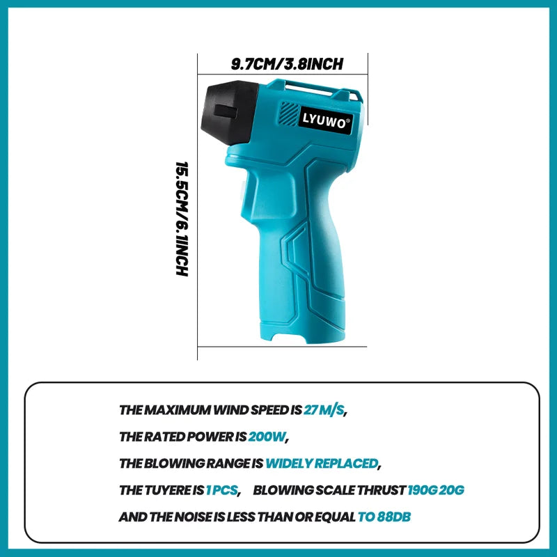 Mini Turbo Air Blower Handheld Portable Household Fan Powerful Turbo Jet