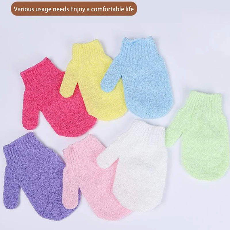Exfoliating Body Massage Sponge Bath Gloves for Skin Cleaning and Relaxation