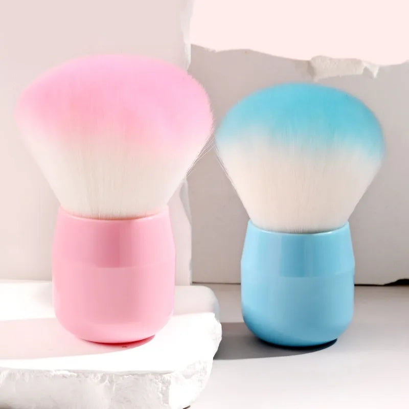 Large Loose Powder Brush for Face Makeup Soft Synthetic Hair Professional Makeup Tool