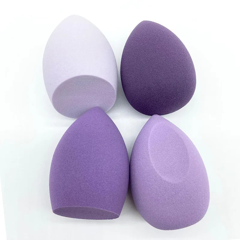 4pcs Makeup Sponge Set - Wet & Dry Beauty Cosmetic Blenders